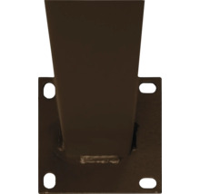 Stâlp metalic pentru fixarea plăcuțelor sau a cutiilor poștale