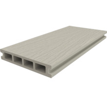 Placă de terasă din material compozit cu structură de lemn