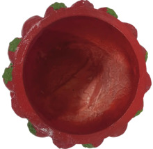 Vază de flori în formă de căpșună de sus