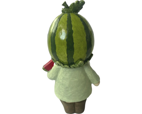 Figurină decorativă pepene verde din spate