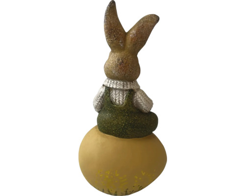 Iepure decorativ pe un ou ca decoratiune de Paște