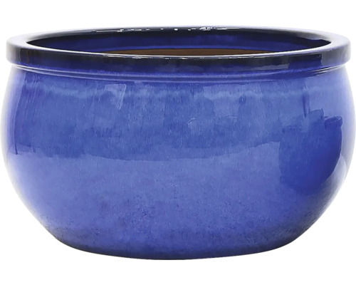 Ghiveci albastru pentru interior