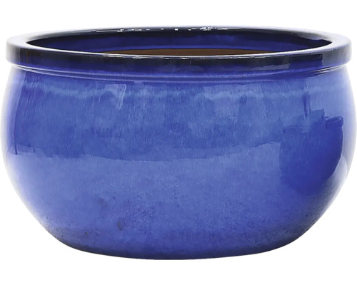 Ghiveci ceramic albastru