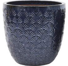 Ghiveci de flori cu model de frunze