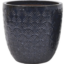 Ghiveci decorativ cu model de frunze