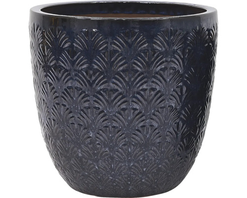 Ghiveci decorativ cu model de frunze