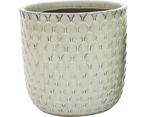 Ghiveci de ceramică cu model solzos