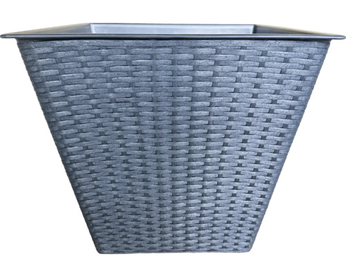 Ghiveci de flori cu aspect de ratan