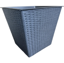 Ghiveci de flori cu aspect de ratan