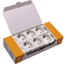 Pachet de șase prize TEM în ambalaj deschis
