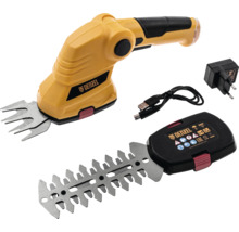 Foarfecă de iarbă și arbuști cu acumulator Denzel cu accesorii