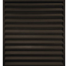 Grilaj metalic de protecție împotriva intemperiilor cu lamele fixe