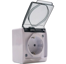 Priză de exterior cu capac rabatabil
