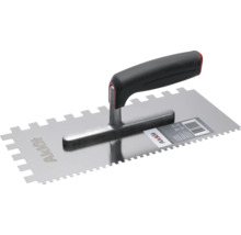 Gletieră cu dinți cu mâner gri pentru lucrări de faianță