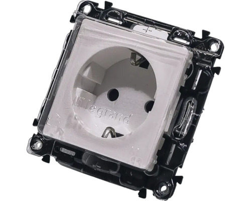 Priză cu clapetă de protecție