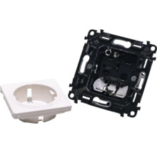 Inserție priză cu ramă pentru instalare