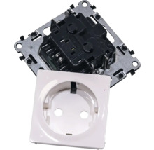 Inserție priză cu cadru de montaj