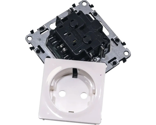 Inserție priză cu cadru de montaj