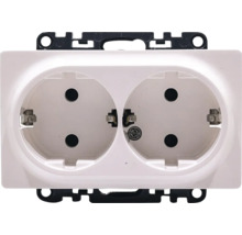 Priza dublă pentru montare pe perete