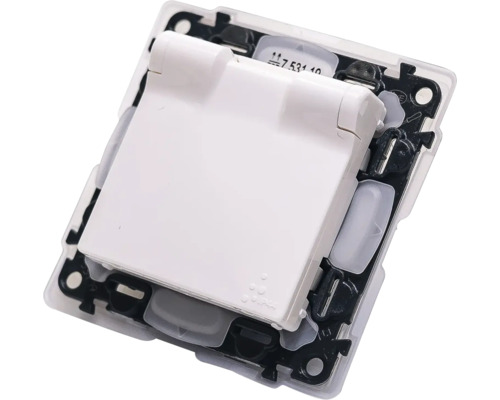 Priza de antenă încastrată cu capac rabatabil