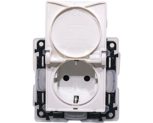 Priză cu capac rabatabil