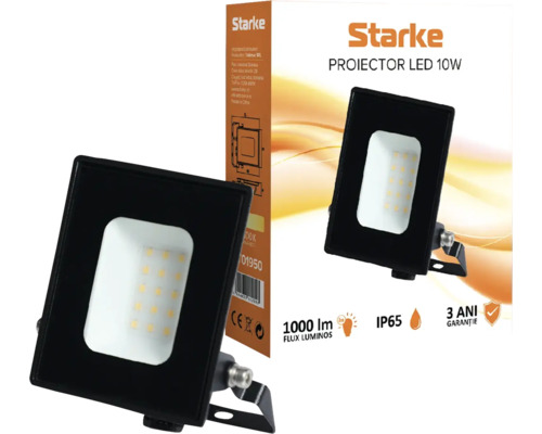 Reflector LED Starke 10 wați și ambalaj