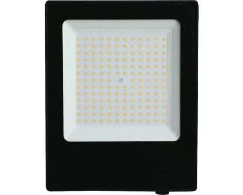 Reflector LED pătrat cu carcasă neagră