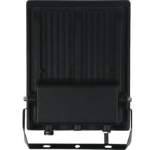 Reflector LED negru cu aripioare de răcire și suport de montare