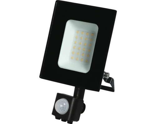 Proiector LED exterior Starke 20W 2000 lumeni IP65, senzor de mișcare, lumină rece Reflector LED de exterior cu senzor de mișcare