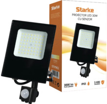 Proiector LED cu senzor de mișcare și ambalajul produsului