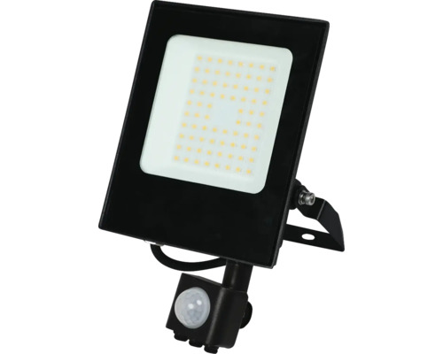 Proiector LED exterior Starke 10W 1000 lumeni IP65, lumină rece Reflector LED cu senzor de mișcare pentru exterior