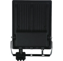 Reflector LED negru pentru iluminat exterior
