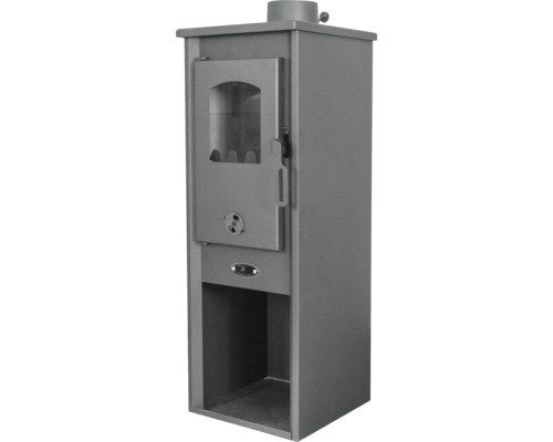 Șemineu pe lemne Bern Lux 5,2 kW negru | HORNBACH