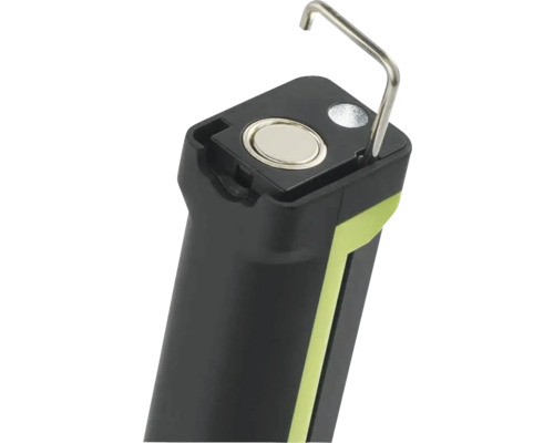 Lanternă cu cârlig și magnet