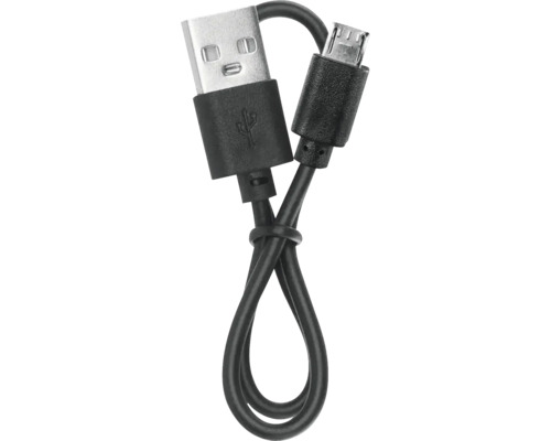 Cablu negru USB la micro USB