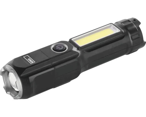 Lampă de lucru multifuncțională neagră Emos