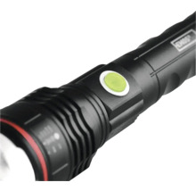 Lanternă LED neagră cu comutator