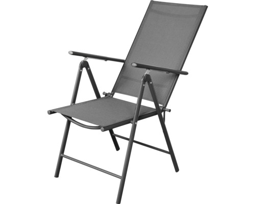 Scaun de grădină reglabil cu brațe