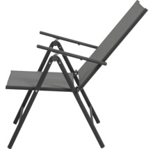 Scaun de grădină pliabil cu cotiere