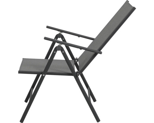 Scaun de grădină pliabil cu cotiere