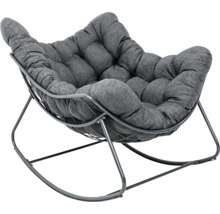 Balansoar cu cadru metalic și tapițerie căptușită