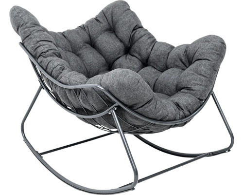 Balansoar cu cadru metalic și tapițerie căptușită