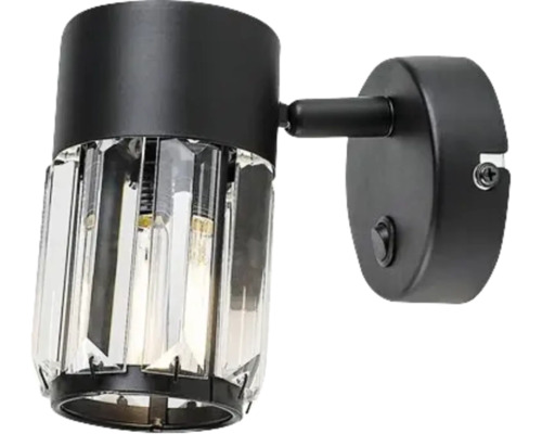 Lumină de perete cu elemente de cristal pentru iluminat interior