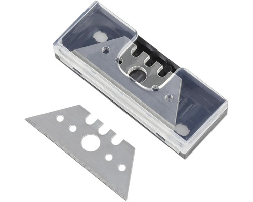 Lame trapezoidale în cutie de depozitare