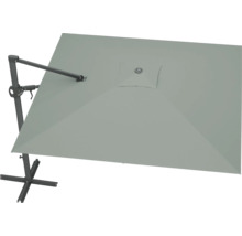 Umbrelă de soare cu braț lateral și suport