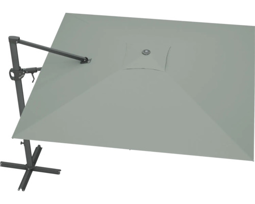 Umbrelă de soare cu braț lateral și suport