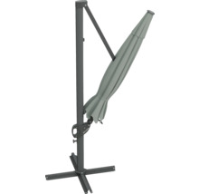 Umbrelă de soare cu braț lateral și suport