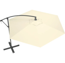 Umbrelă de soare cu braț lateral și suport