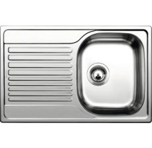 Chiuvetă din oțel inoxidabil cu zonă de scurgere