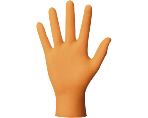 Mănuși de protecție GoGrip Orange L O singură mănușă de cauciuc